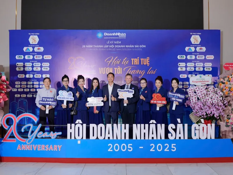 Kỷ niệm 20 năm thành lập Hội Doanh nhân Sài Gòn