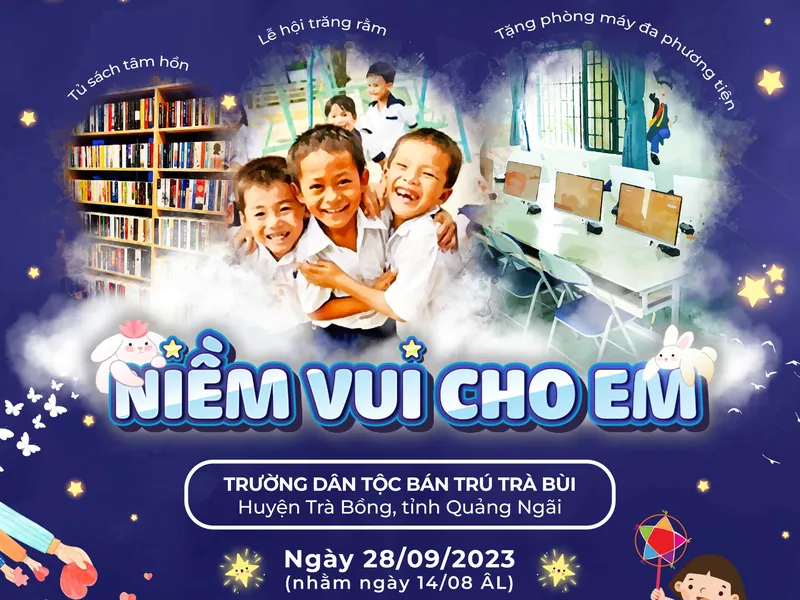 Niềm vui cho em, chương trình thiện nguyện