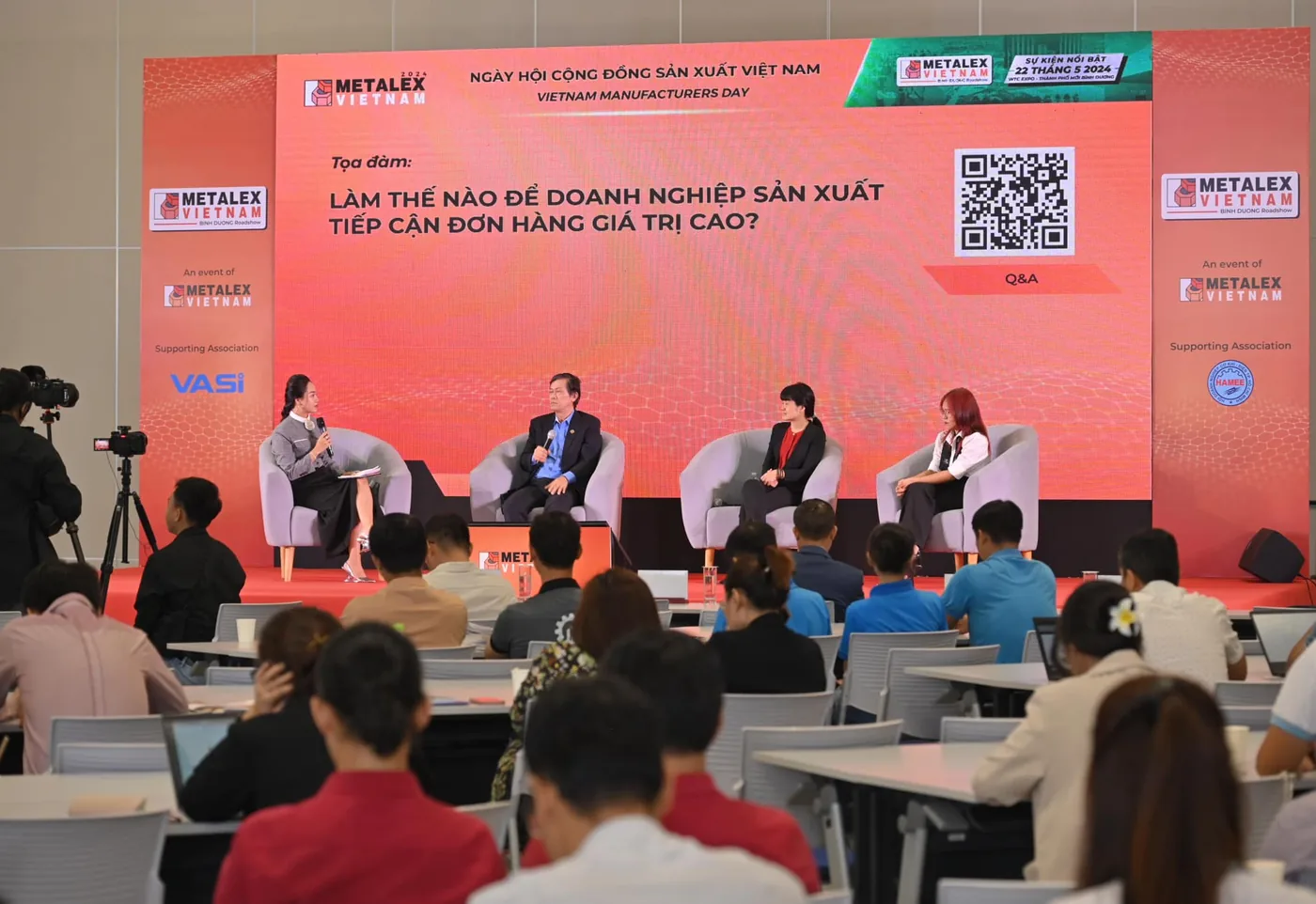 Tọa đàm tại Metalex